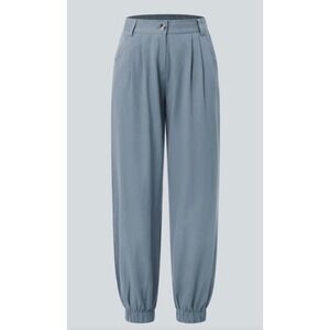 Halara High Waisted Cotton Jogger Pants Blue Purple Size S NWT 0587